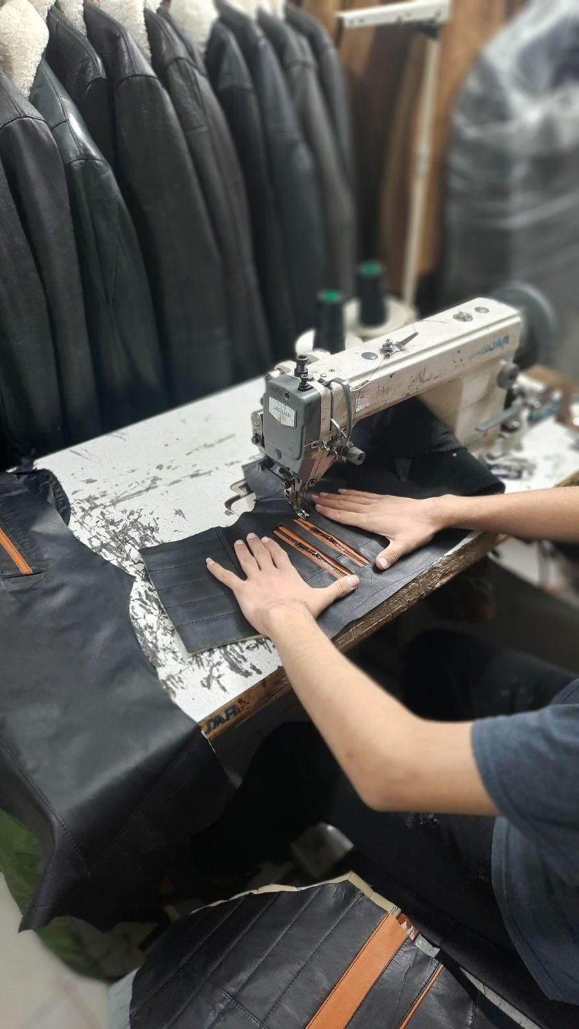 کاپشن چرم کفش چرم طبیعی قبول سفارشات( تولیدی )کد۶۷|لباس|مشهد, کلاهدوز|دیوار