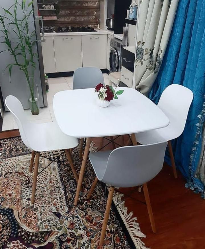 میزو صندلی ناهارخوری فایبر گلاس0866|میز و صندلی غذاخوری|سمنان, |دیوار