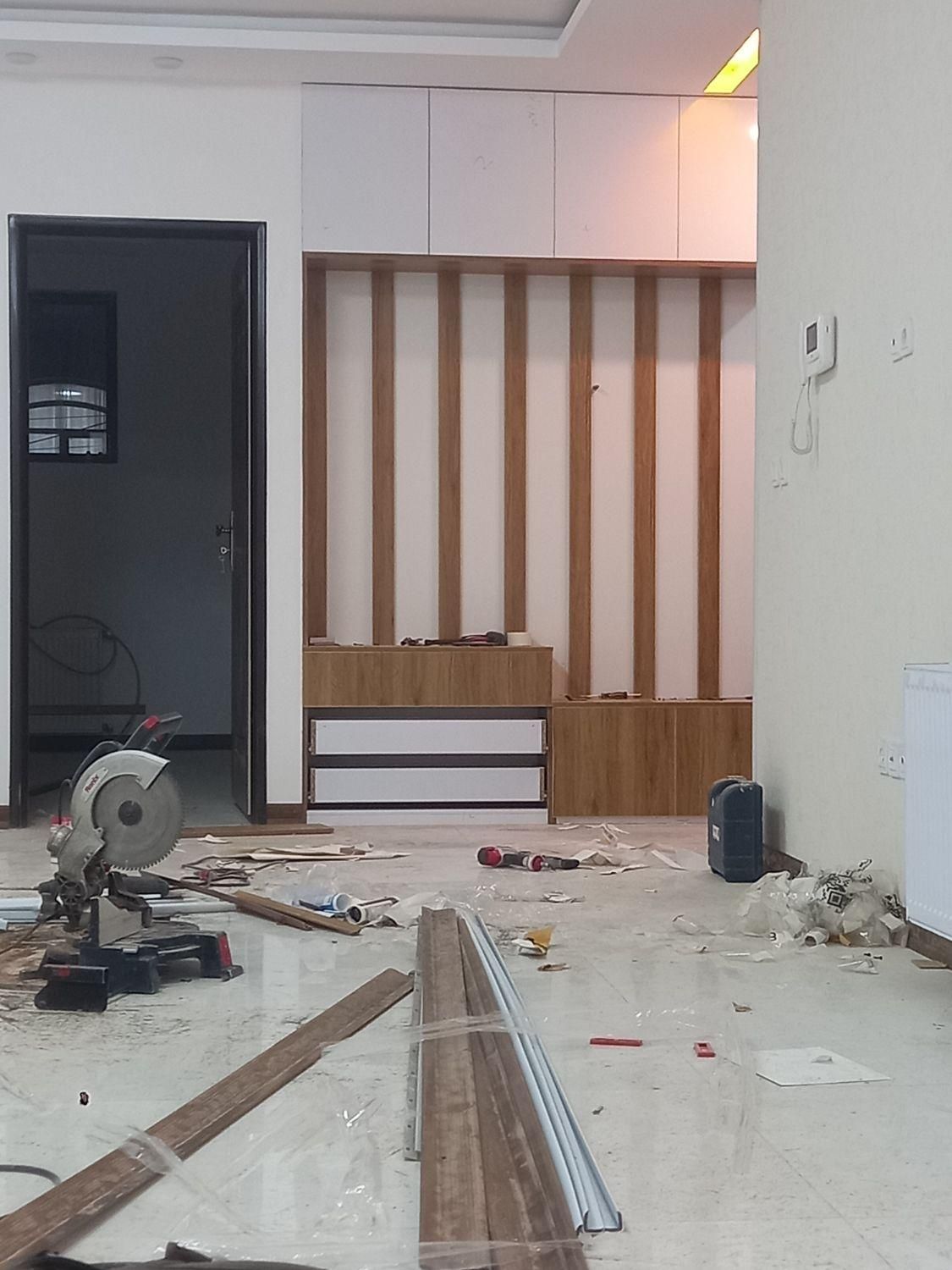 کابینت .کمد دیواری.میز تلویزیون نصب قرنیز|خدمات پیشه و مهارت|شهرکرد, |دیوار