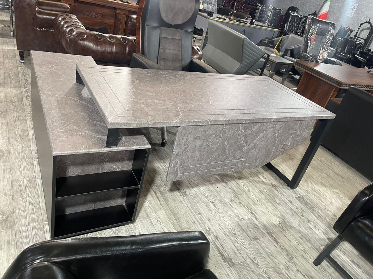 مبل اداری طلایی چرم پارچه صندلی|دفتر کار|آران و بیدگل, |دیوار