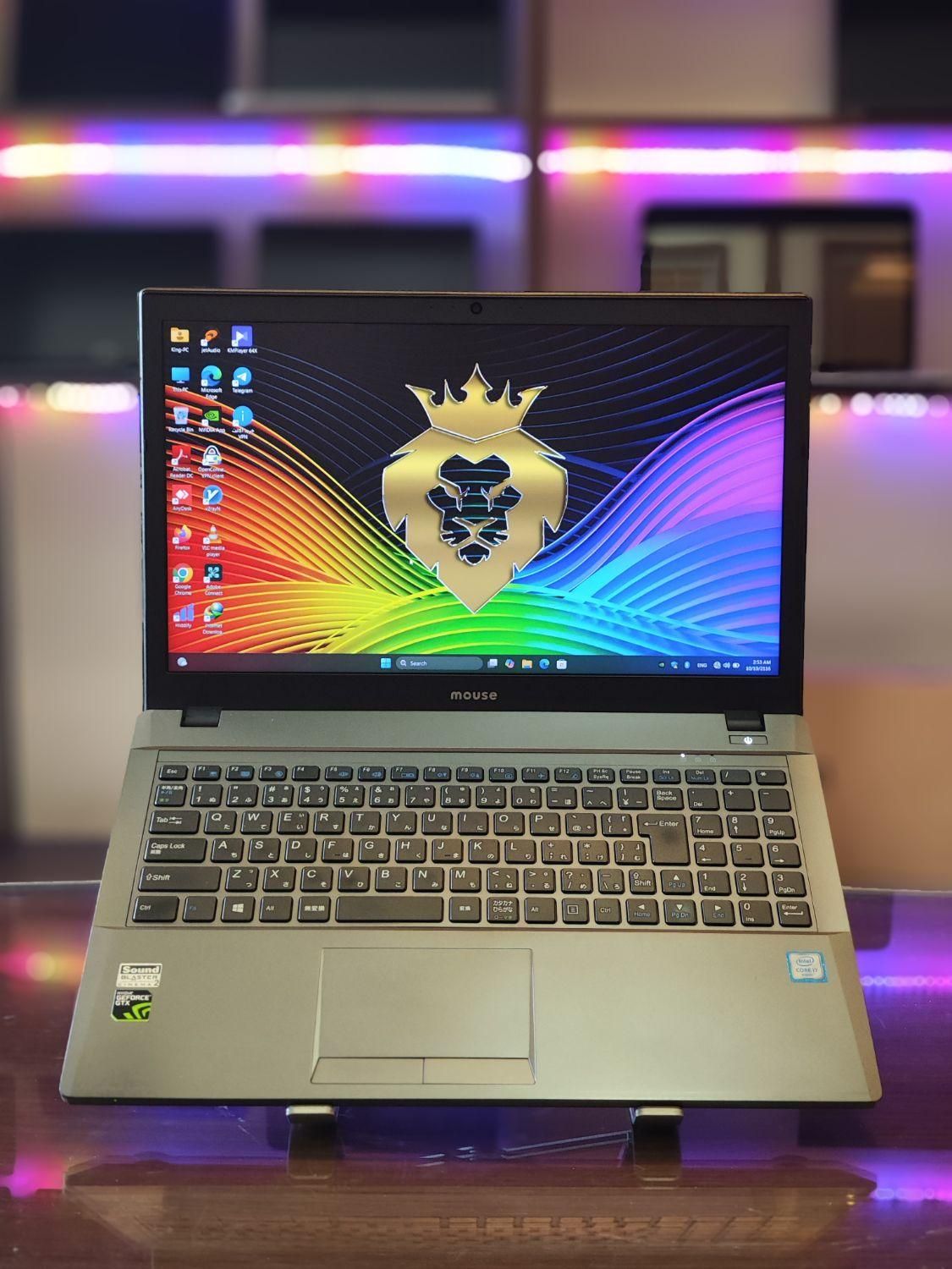 گیمینگ 15.6 اصل ژاپن Core-i7 گرافیک GTX رم 16|رایانه همراه|تهران, میدان ولیعصر|دیوار