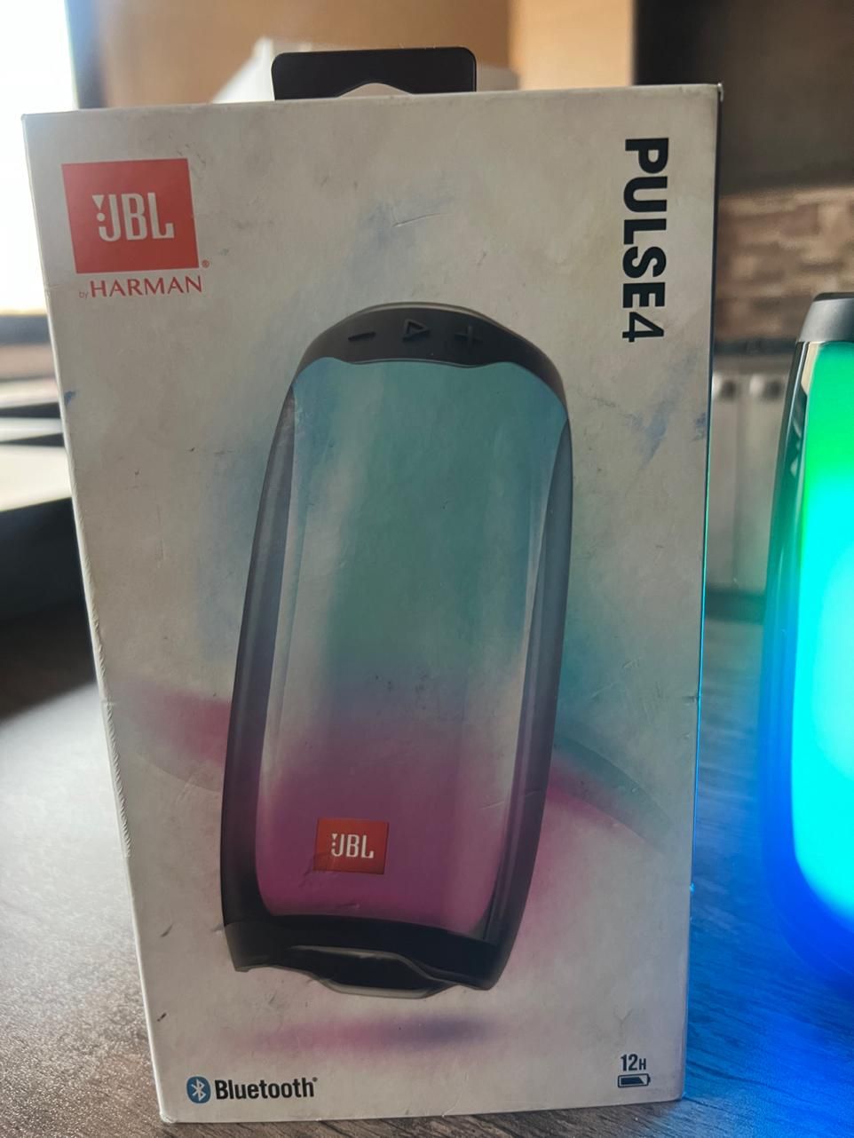 اسپیکر اصلی jbl pulse 4 در حد نو|پخش‌کننده همراه|اصفهان, برازنده|دیوار