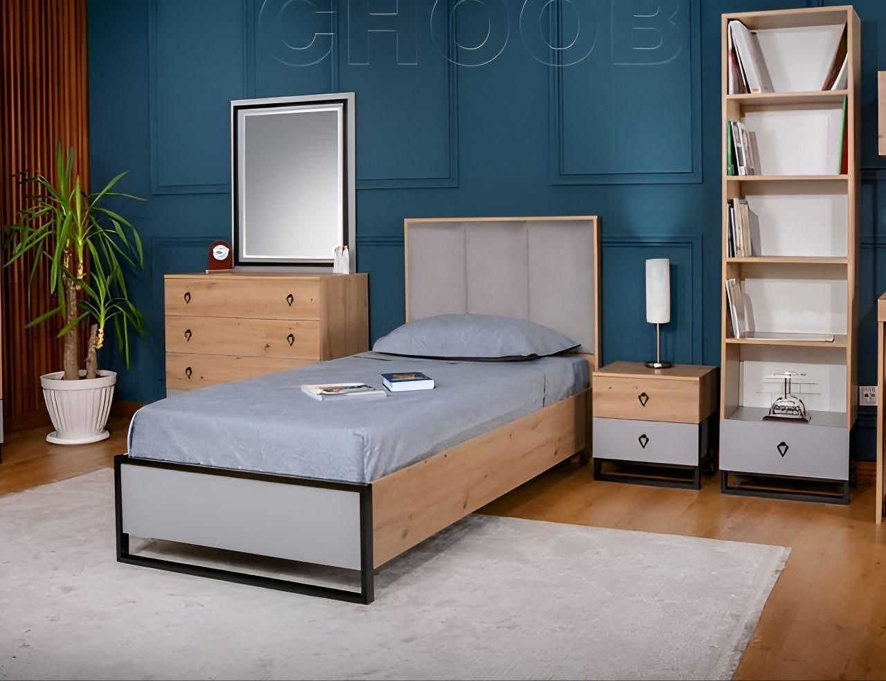 سرویس خواب کانزاس|تخت و سرویس خواب|قرچک, شهرک مهستان|دیوار