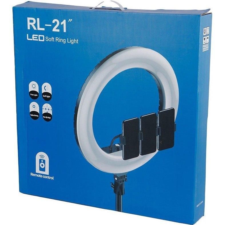 رینگ لایت مدل RL-21 همراه با 3 پایه (اورجینال)|دوربین عکاسی و فیلم‌برداری|رباط‌کریم, |دیوار