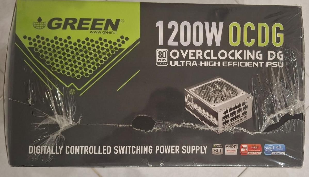 پاور گرین Green 1200 OCDG معاوضه با لپتاپ به روز|قطعات و لوازم جانبی رایانه|تهران, هروی|دیوار