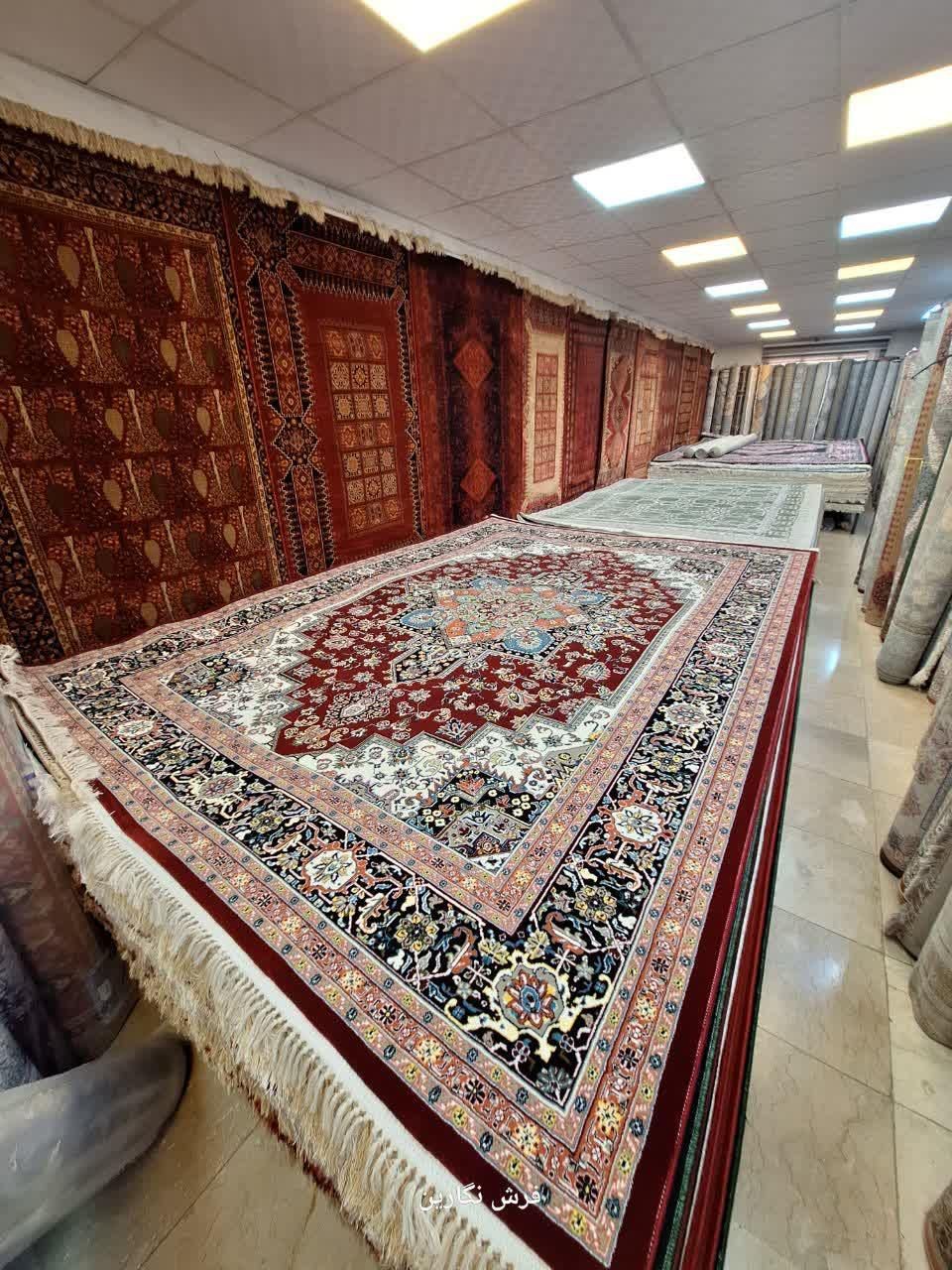 ۹ متری فرش گل یخ کد 052|فرش|مشهد, امیر|دیوار