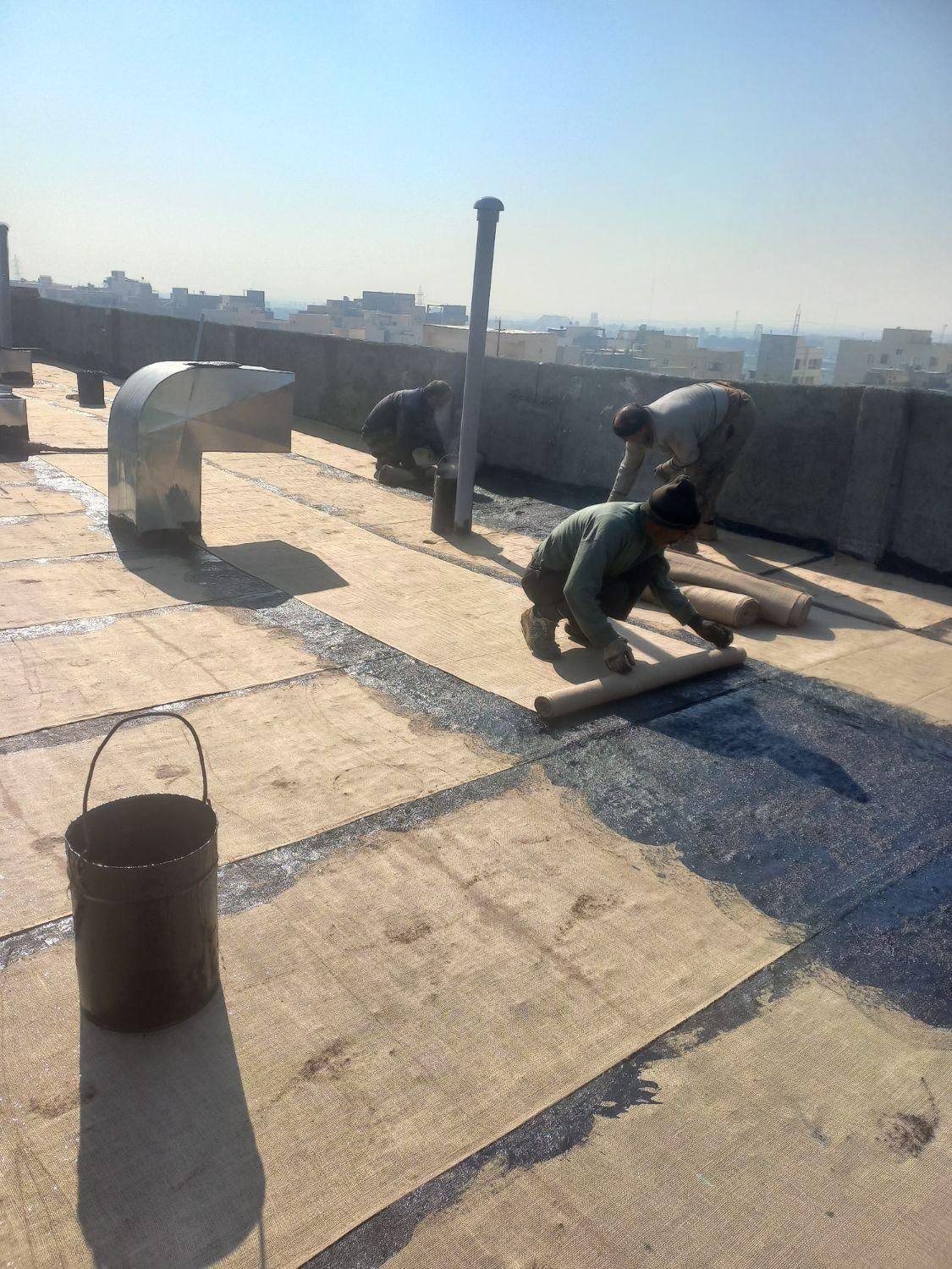 ایزوگام وقیرگونی وآسفالت حتی یک متر|خدمات پیشه و مهارت|تهران, آذری|دیوار