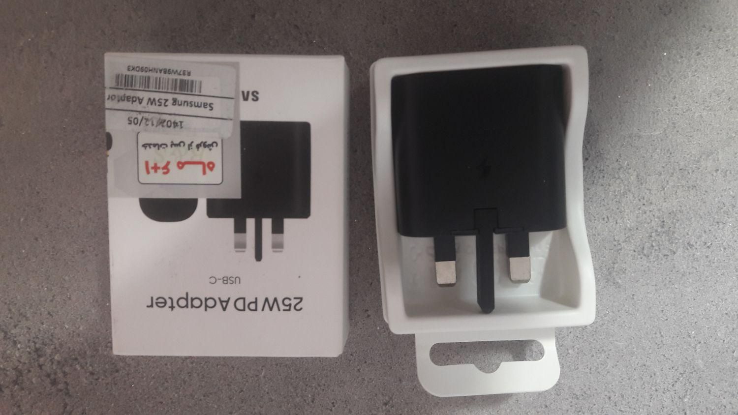 شارژر اصلی سامسونگ 25W|لوازم جانبی موبایل و تبلت|کرج, حصارک پایین|دیوار