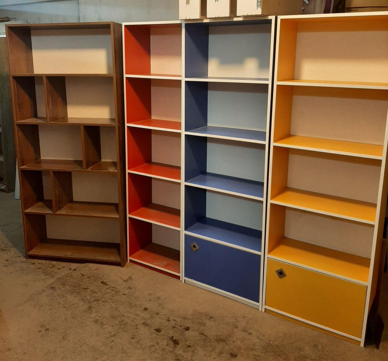 شلف و کتابخانه تمام طبقه|کتابخانه، شلف، قفسههای دیواری|تهران, مجیدیه|دیوار