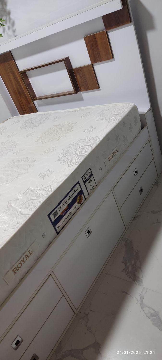 سرویس خواب دو نفره|تخت و سرویس خواب|رضوانشهر, |دیوار