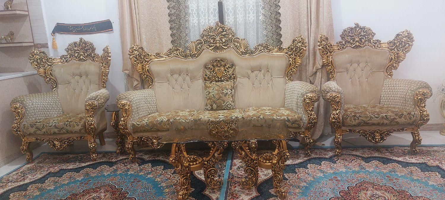 مبل سلطنتی|مبلمان خانگی و میز عسلی|قدس, شهر‌قدس|دیوار