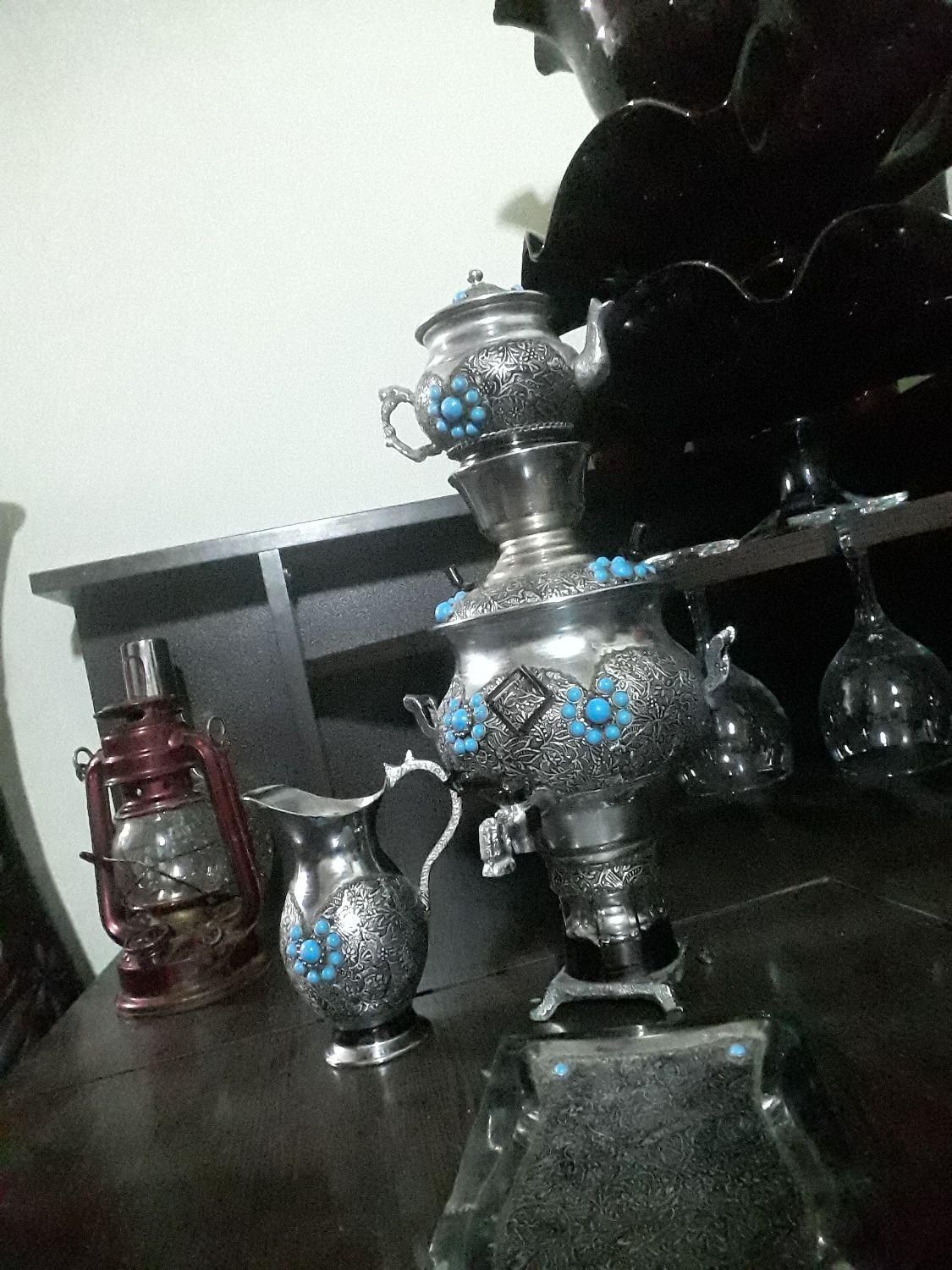 ** سماور و چراغ‌های vintage با قیمت مناسب    **|حراج|تهران, خواجه نظام الملک|دیوار