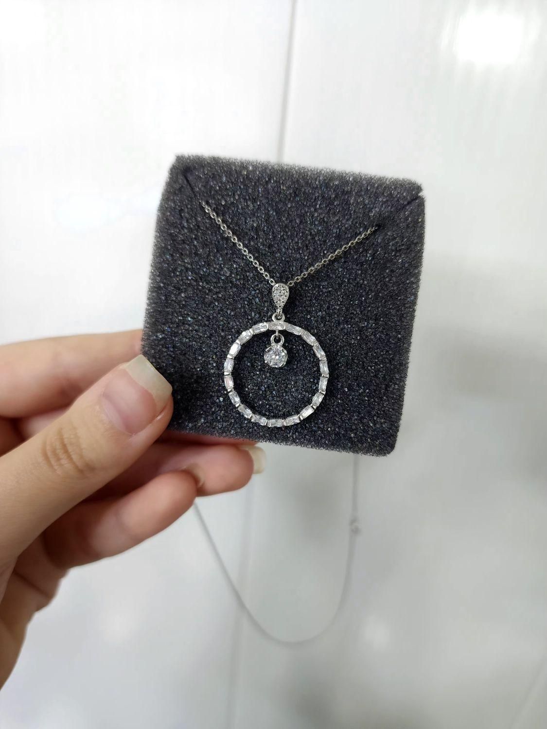 پلاک زنجیر حلقه ای نقره اصلی|بدلیجات|کرمانشاه, |دیوار