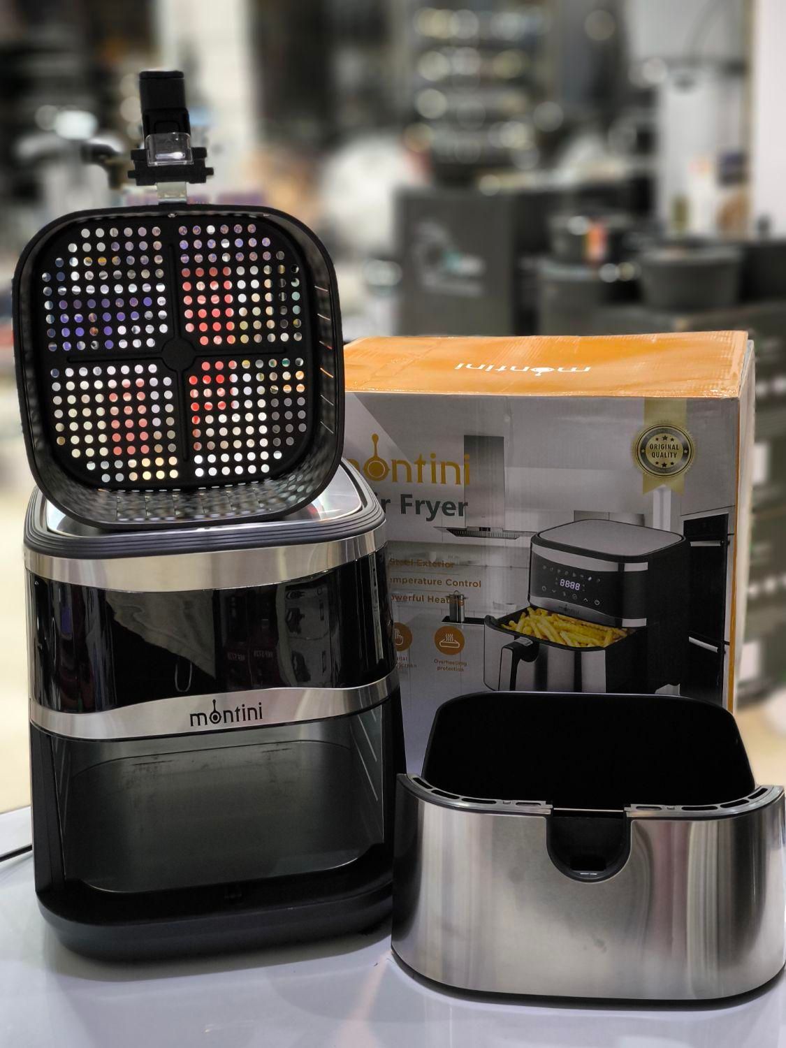 سرخ کن بدون روغن مونتینی اصلی با ضمانت|اجاق گاز و لوازم برقی پختوپز|قم, علی آباد سعدگان|دیوار