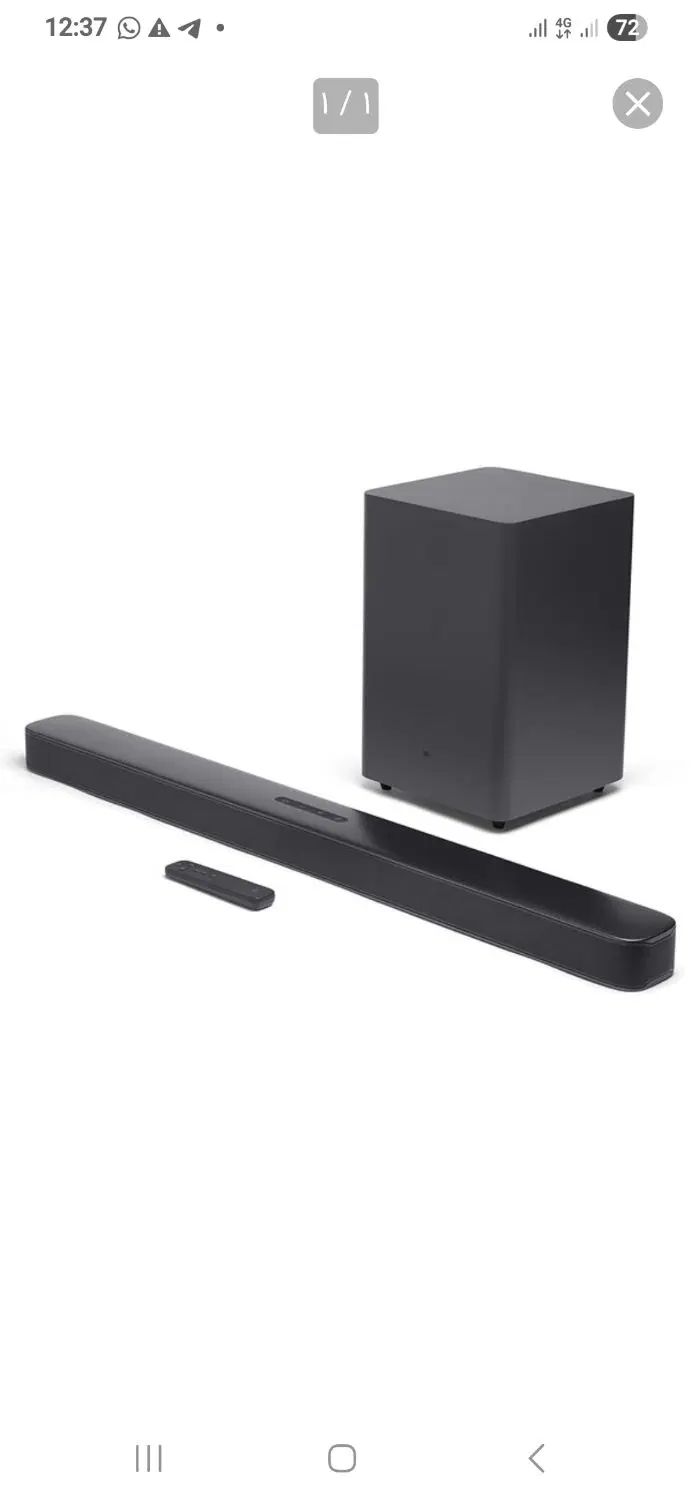 ساندبار JBL 2.1 deep bass اصلی|سیستم صوتی خانگی|کرج, مهرویلا شمالی|دیوار