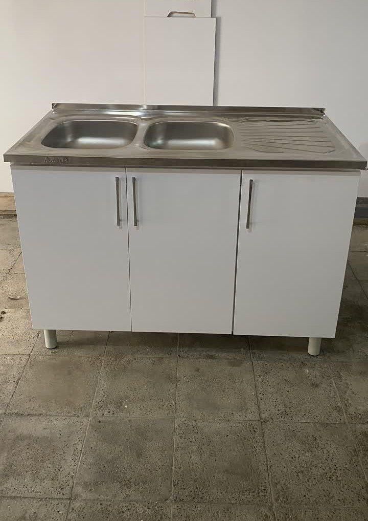 سینک کابینت هایگلاس سفید پرداخت درب منزل|مصالح و تجهیزات ساختمان|تهران, امین حضور|دیوار