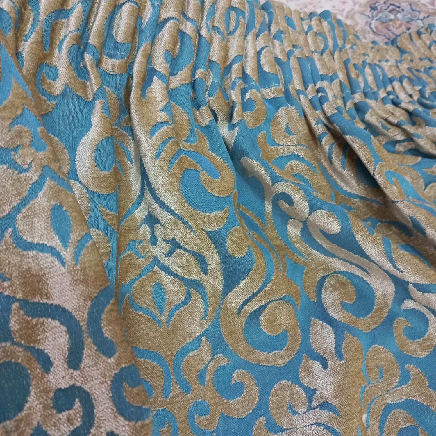 دوعدد والن مخمل در حد نو|پرده، رانر، رومیزی|تهران, خواجه نظام الملک|دیوار