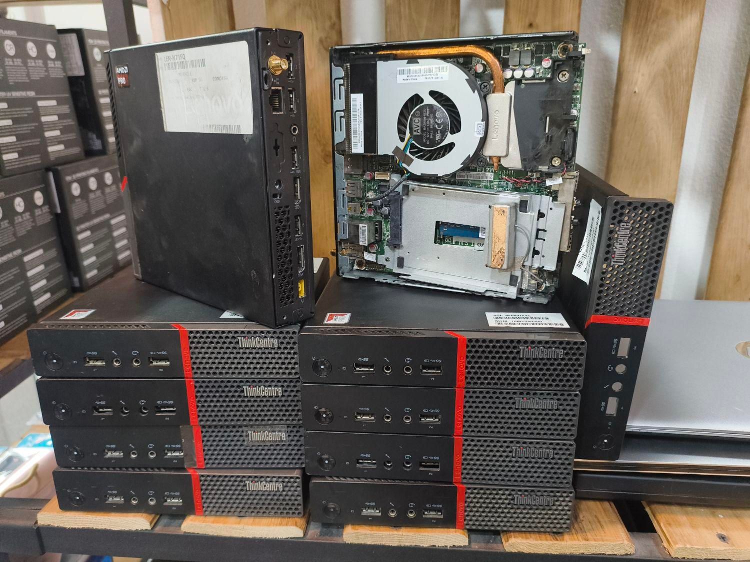 مینی پی‌سی Lenovo M715q قدرتمند و جمع‌وجور.|رایانه رومیزی|تهران, میدان ولیعصر|دیوار