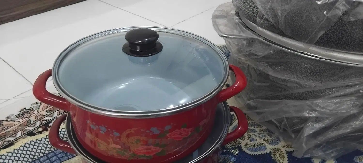 قابلمه لعابی سه تایی|ظروف پخت‌وپز|تهران, تهرانسر غربی|دیوار