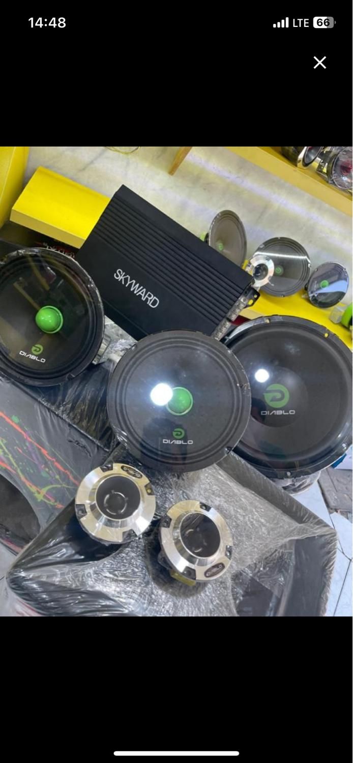 پک اقتصادی سیستم امپلی ساب باند(نقدوچکی بدون درصد|قطعات یدکی و لوازم جانبی|مشهد, نوید|دیوار