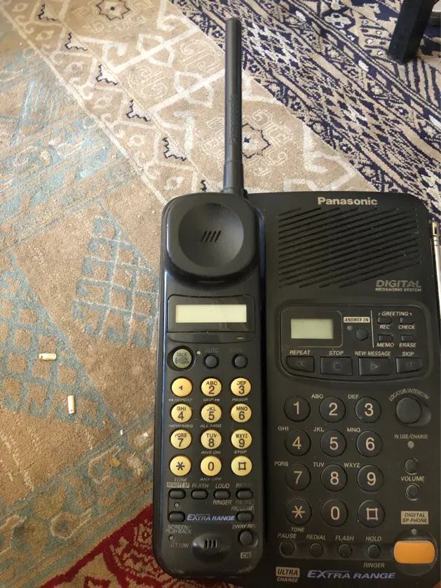 تلفن بیسیم پاناسونیک اصل kx-tcm546bxb|تلفن رومیزی|کرج, اکبرآباد|دیوار