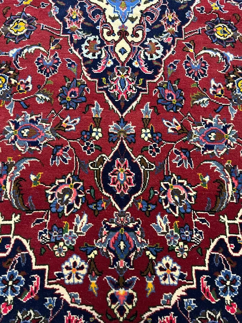 فرش ذرع ونیم دستبافت کرک اردکان کاشان|فرش|تهران, مسعودیه|دیوار