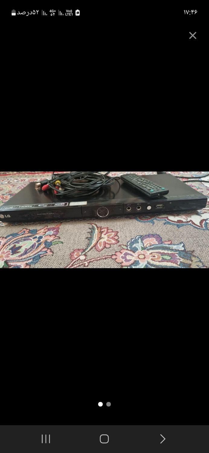 دی وی دی الجی زیرقیمت|پخش‌کننده DVD و ویدیو|کنگاور, |دیوار