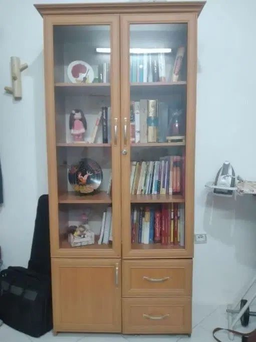 کتابخانه در حد نو|کتابخانه، شلف، قفسه‌های دیواری|مشهد, دانشجو|دیوار