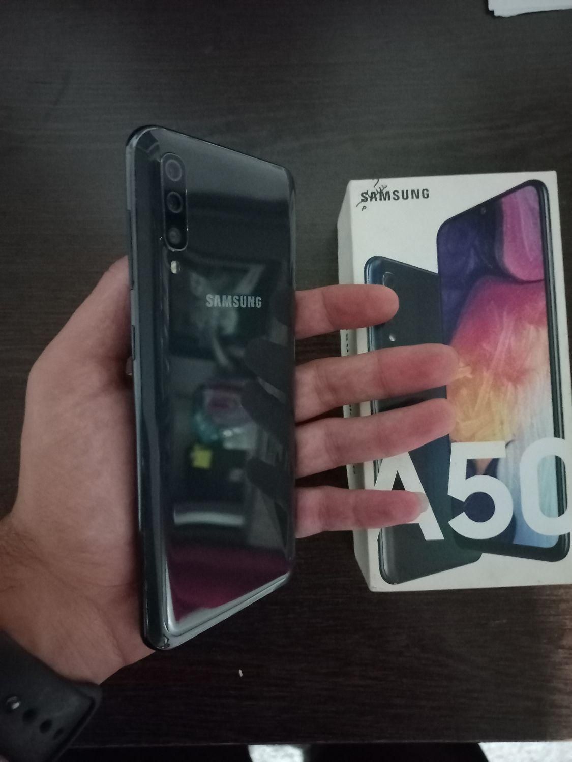 سامسونگ گلکسی A50 Black|موبایل|قم, آزادگان|دیوار