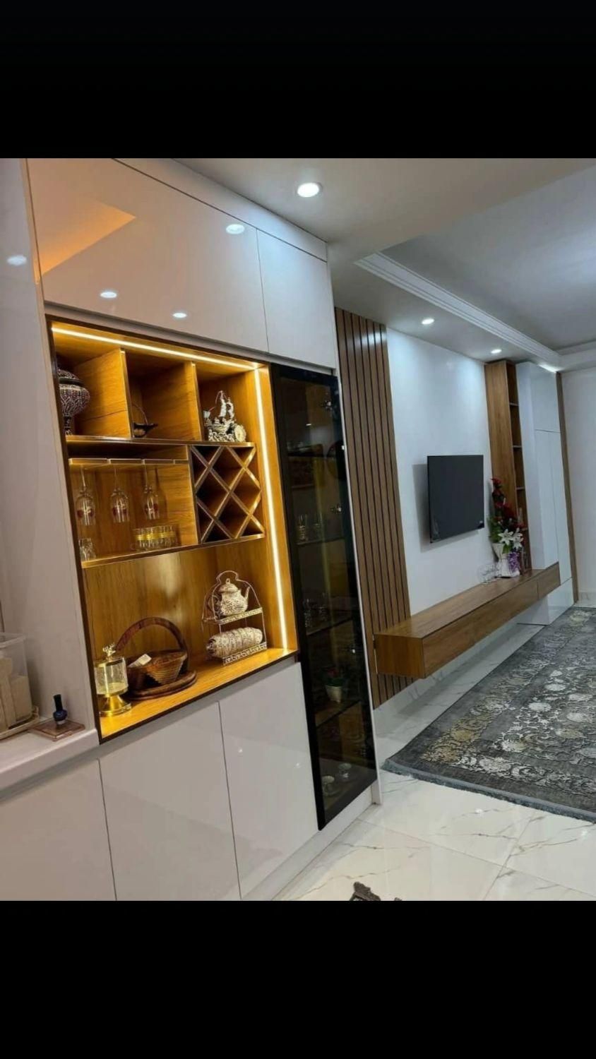 اقساط کاغذدیواری کناف نقاشی کابینت لاین نوری|خدمات پیشه و مهارت|کرمانشاه, |دیوار