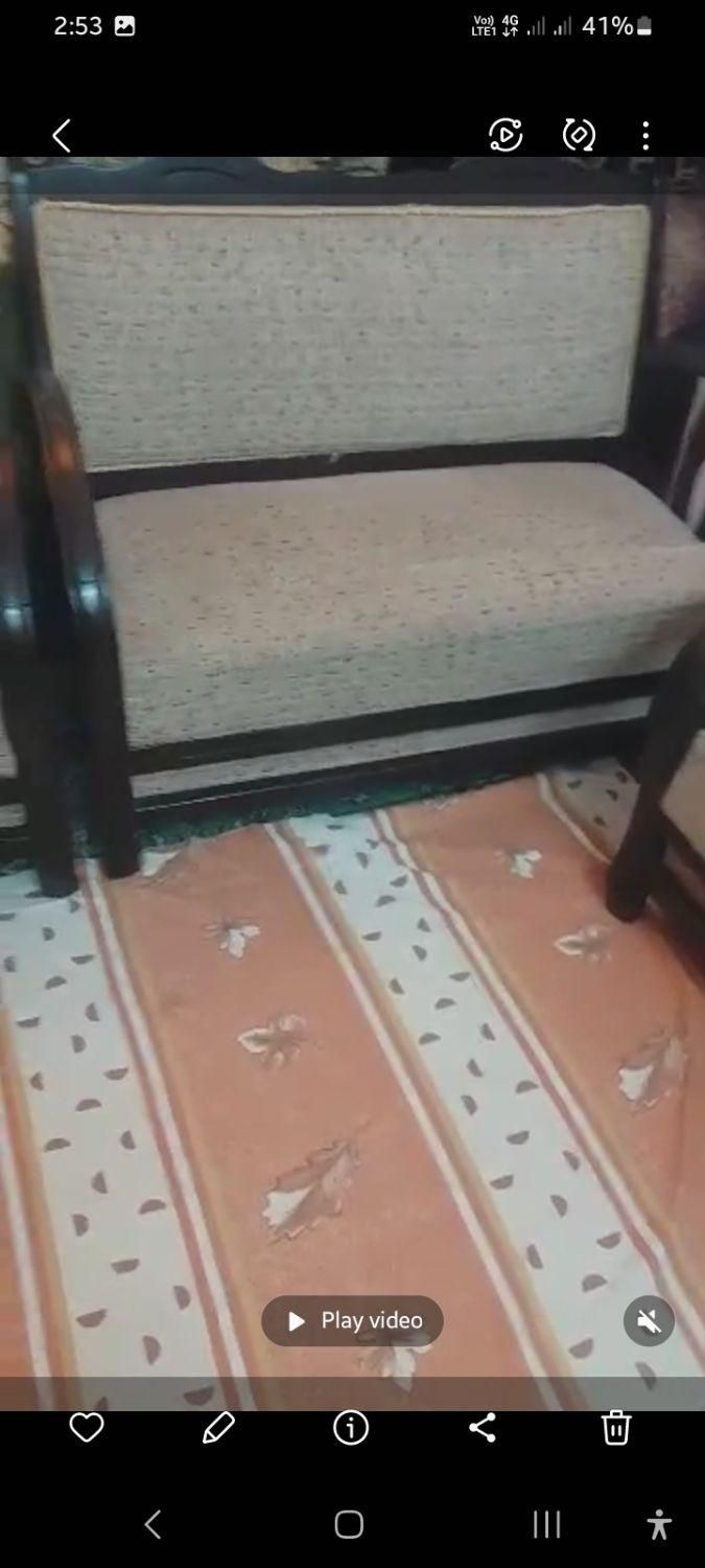 مبل ۷ نفره|مبلمان خانگی و میز عسلی|اصفهان, باغ فردوس|دیوار