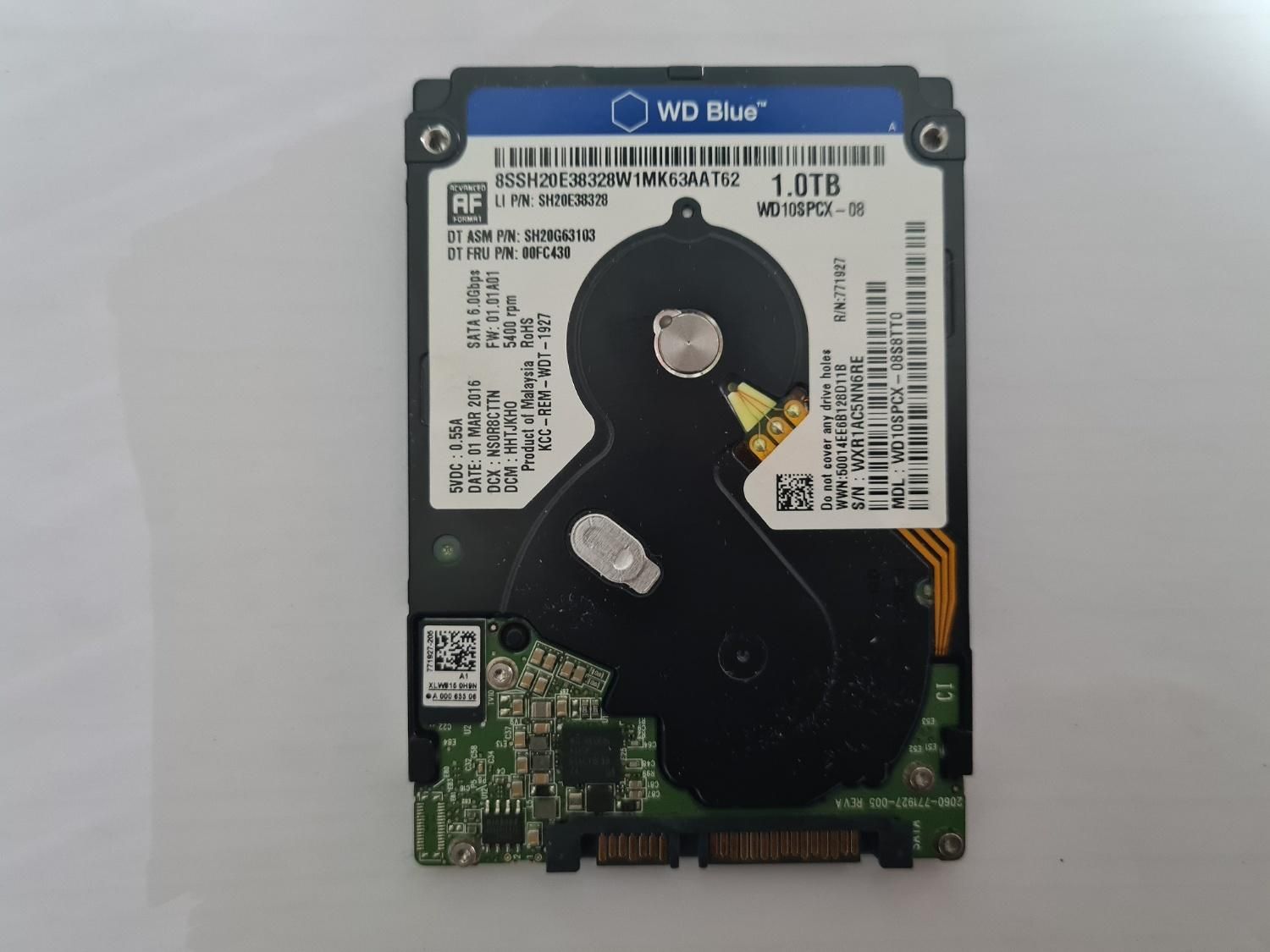 هارد لپ تاپی و رم لپ تاپی 4 - 2 -1 گیگ DDR2 و DDR3|قطعات و لوازم جانبی رایانه|تهران, آبشار|دیوار