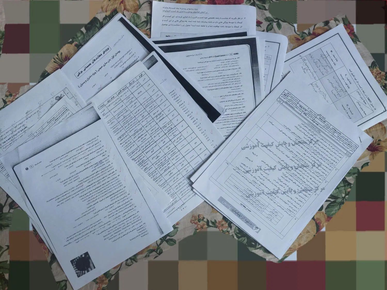 مجموعه کتاب کنکور و مجموعه گام به گام تربیت بدنی|کتاب و مجله آموزشی|دماوند, دماوند|دیوار