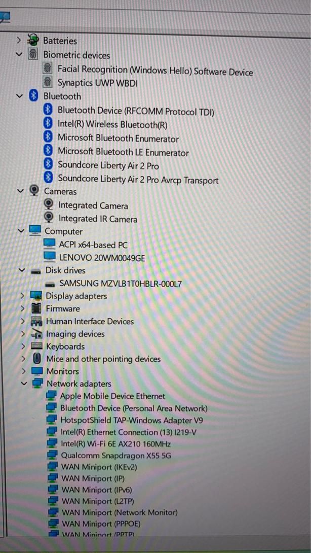 لپتاپ مهندسی لنوو T14s|رایانه همراه|تهران, ونک|دیوار