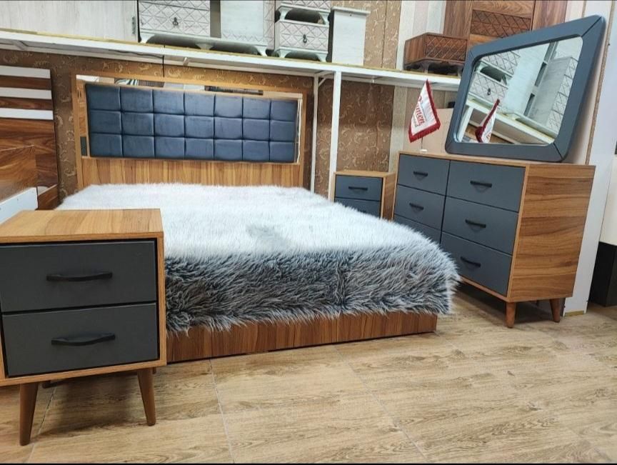 تخت خواب گلد|تخت و سرویس خواب|اردکان, |دیوار