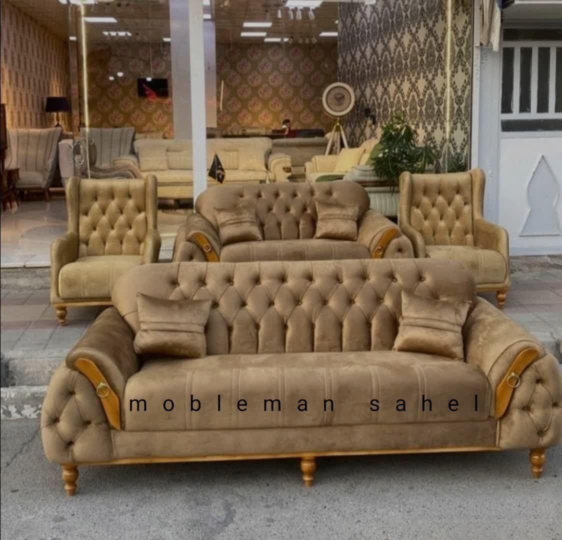 مبل پرطرفدارترین چستر شرکتی مدل ایفل۷نفره با اقساط|مبلمان خانگی و میز عسلی|نظرآباد, رسالت|دیوار