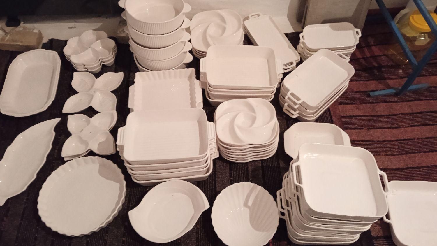 ظروف سرامیکی استون ور|ظروف سرو و پذیرایی|کبودرآهنگ, |دیوار