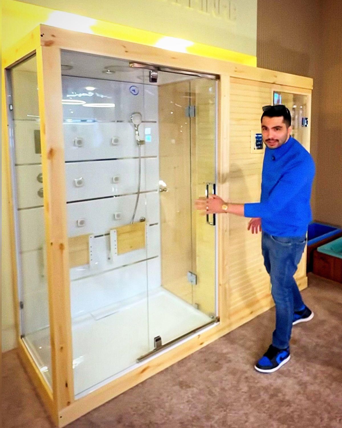 کابین اسپا دوقلو سونا خشک و بخار با دوش جکوزی وان|لوازم حمام|تهران, کوی بیمه|دیوار