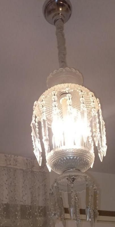 لوستر باکارا ۴شعله|لوستر و چراغ آویز|تهران, خواجه نصیر طوسی|دیوار