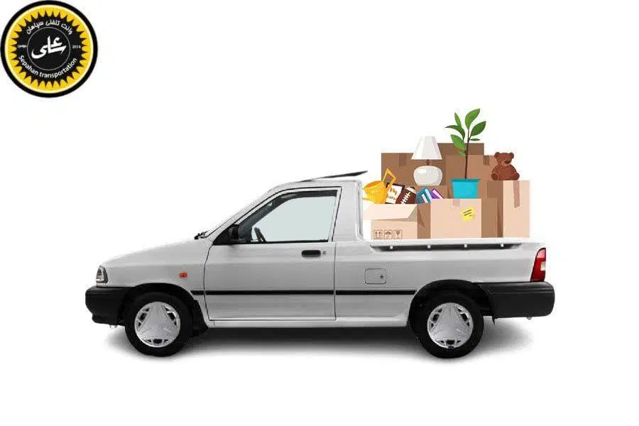 وانت پراید آماده جابجایی برای سفرهای بیرون شهری|خدمات حمل و نقل|میناب, |دیوار