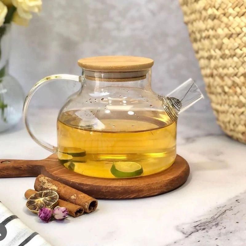 قوری پیرکس شامپاینی شعله مستقیم درب الماس دار|قوری، کتری، قهوهساز دستی|مشهد, رضاییه|دیوار