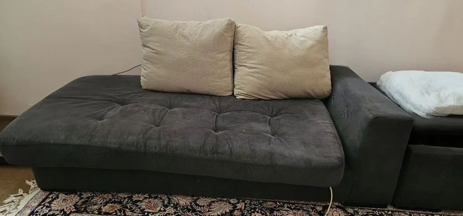 مبلمان راحتی بصورت  ال مناسب برای جلوی تلویزیون|مبلمان خانگی و میز عسلی|بندر ماهشهر, |دیوار