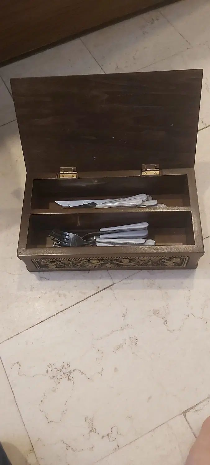 سطل و جا قاشقی و جا دستمال کاغذی|صنایع دستی و سایر لوازم تزئینی|اصفهان, باغ نگاره|دیوار