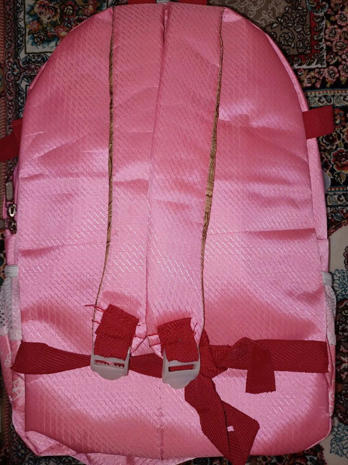 کوله پشتی دخترانه مدرسه‌ای 3 زیپه|کیف، کفش، کمربند|تهران, سلسبیل جنوبی|دیوار