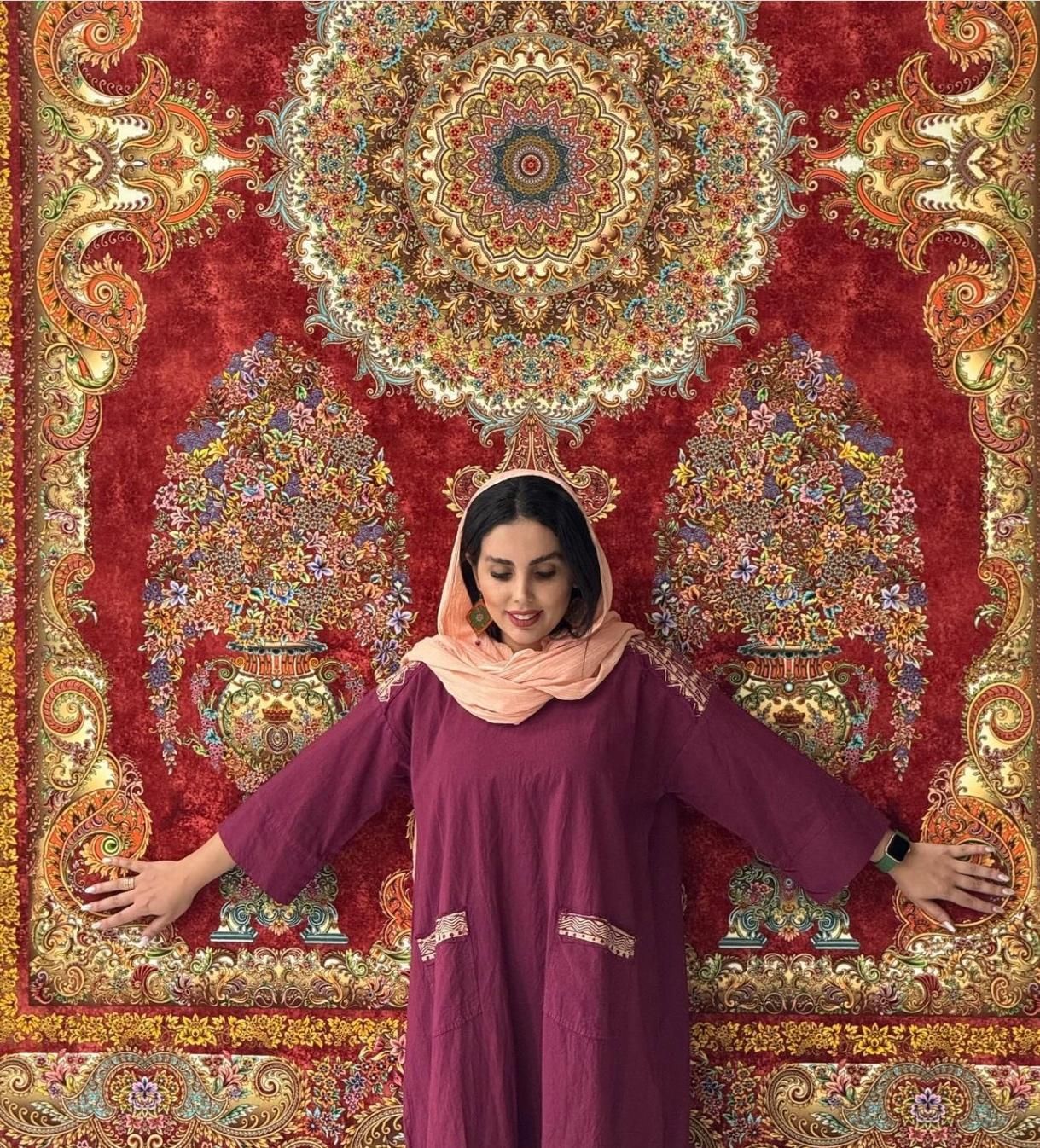 فرش آرمانی ۱۲۰۰ شانه جدید با گارانتی ده سال۱۲متری|فرش|شیراز, شهرک سراج‎|دیوار