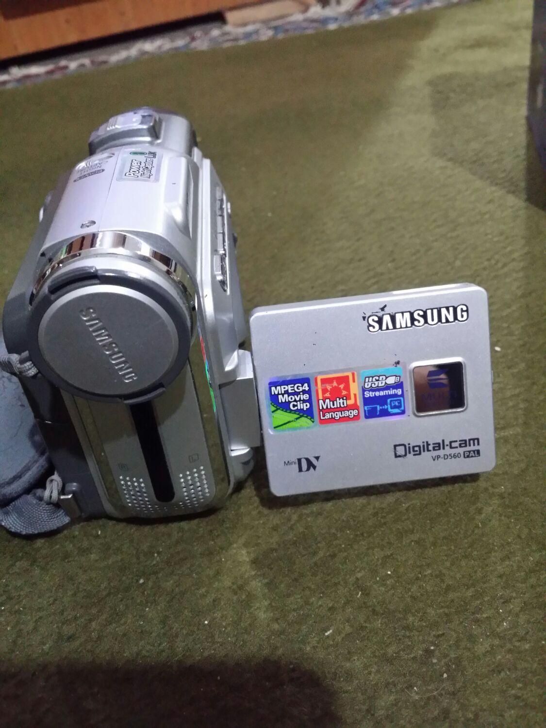 دوربین سامسونگ نوارکوچک خور مینی DV  باکیف و لوازم|دوربین عکاسی و فیلم‌برداری|کرج, چهارصد دستگاه|دیوار