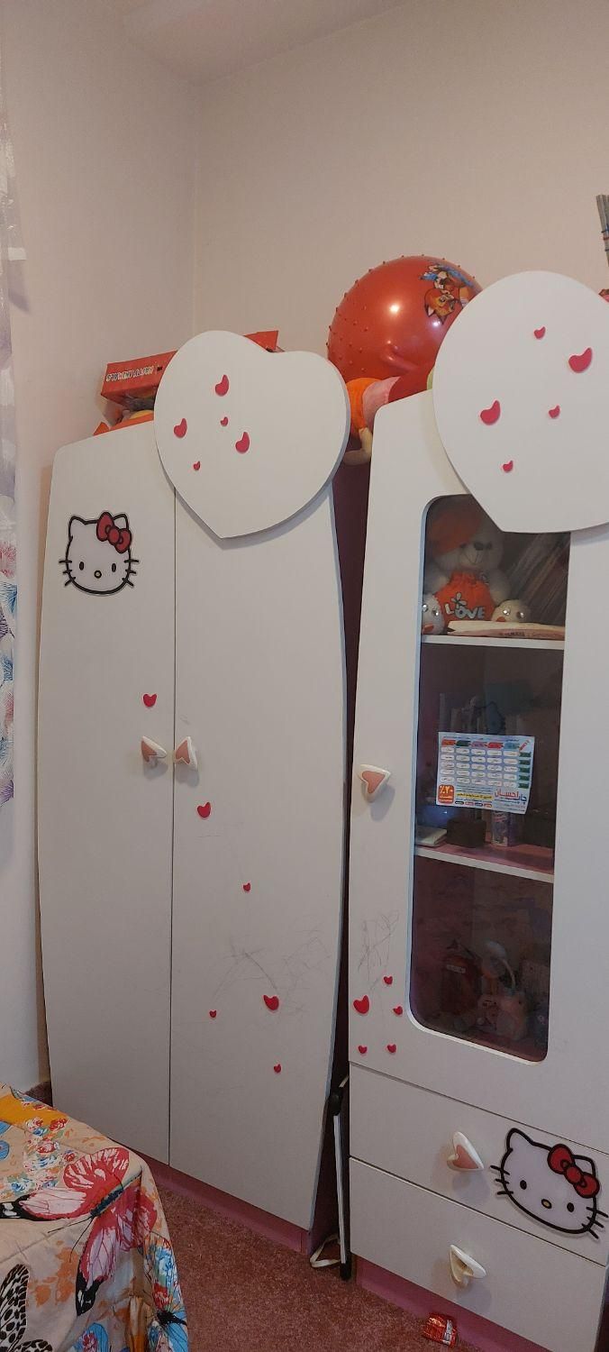 سرویس تخت و کمد نوزاد نوجوان|تخت و صندلی بچه|اندیمشک, |دیوار