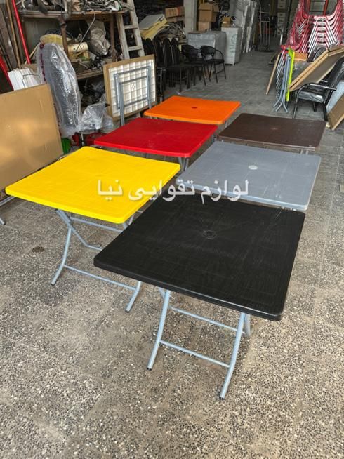 میز پلاستیکی تاشو پایه فلزی tehranset کد ۵۷۸|میز و صندلی غذاخوری|اهواز, طالقانی|دیوار
