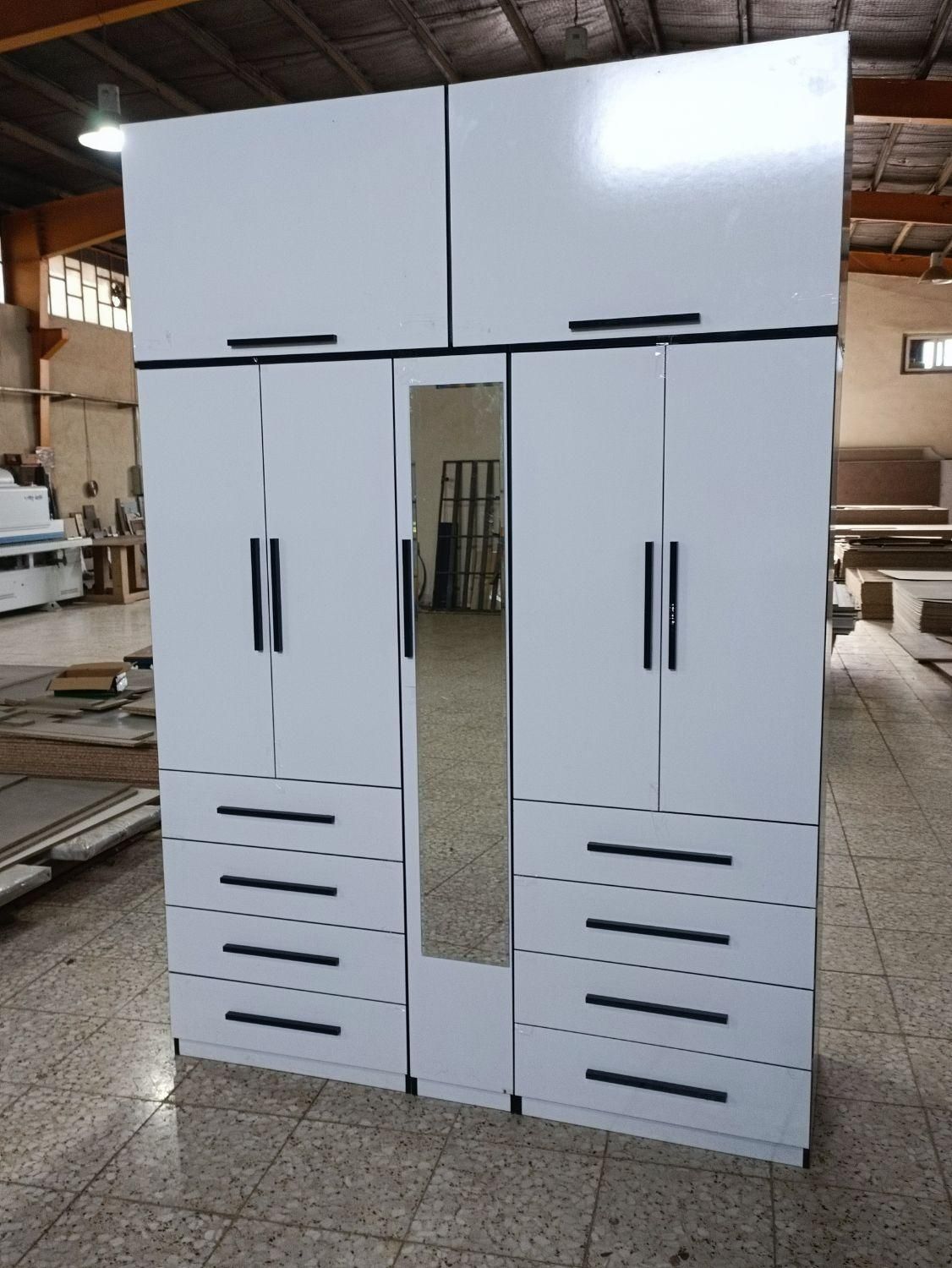 کمد دیواری پیش ساخته|جاکفشی، کمد، دراور|رباط‌کریم, شهرک صنعتی زواره‌ای|دیوار