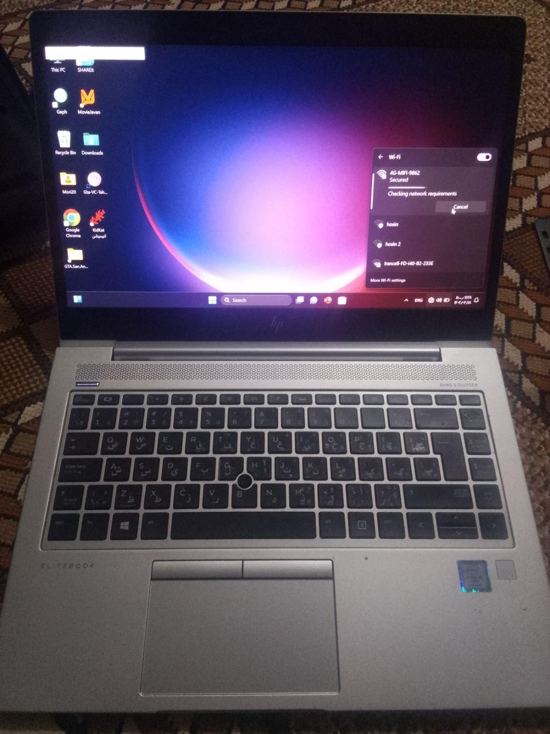 لب تاب hp|رایانه همراه|شوش, |دیوار